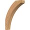 Ekena Millwork 5 1/2"W x 22"D x 30"H Thorton Smooth Knee Brace, Western Red Cedar BRC06X22X30THR00SWR - alternate 1